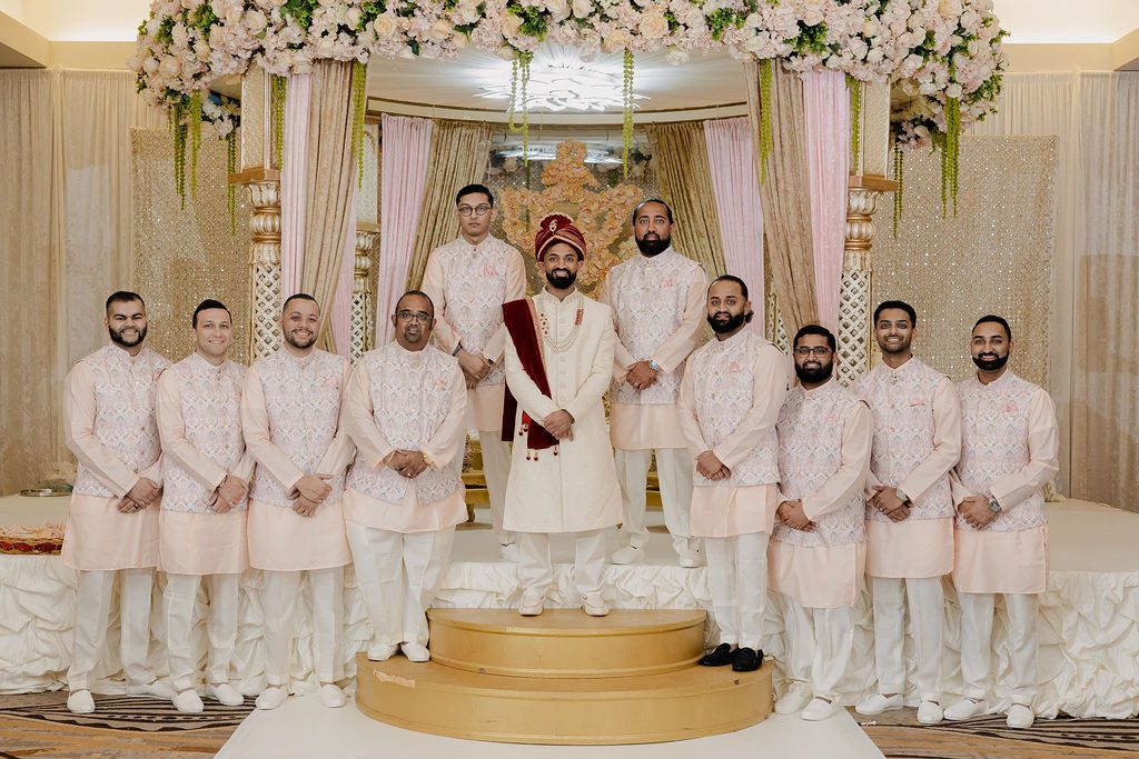 Precious Pics team photographing a South Asian wedding